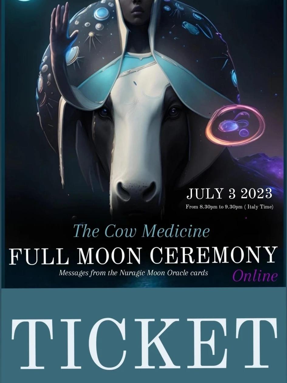 Full Moon Ceremony Online : The Cow Medicine